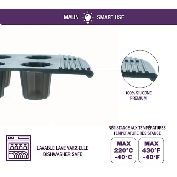 MASTRAD Silikonform 20 mini madeleines F43214