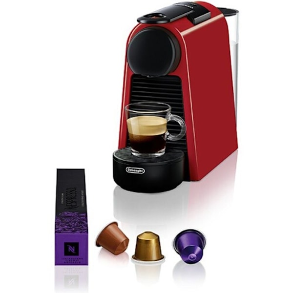 De'Longhi Essenza Mini EN85.R Kaffemaskin 19 bar röd