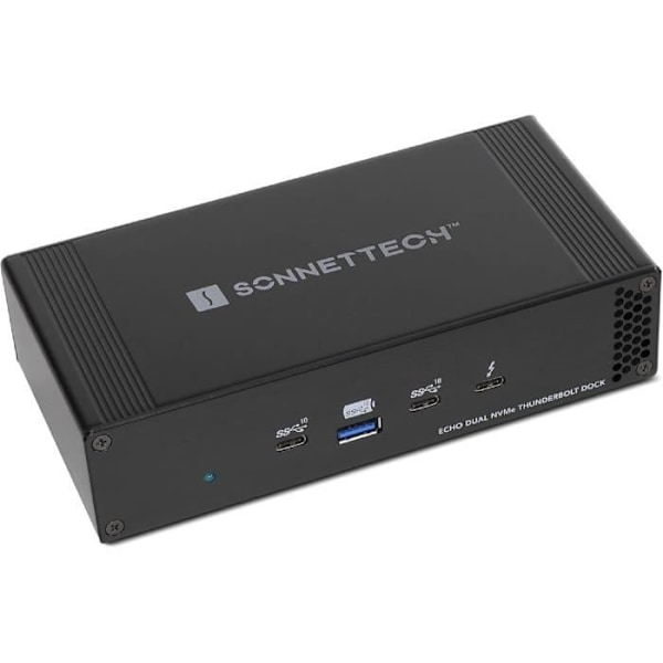 Dock Thunderbolt - SONETT - Echo Dual NVMe - Kompatibel med iPad Pro - 8 portar - Multikolor