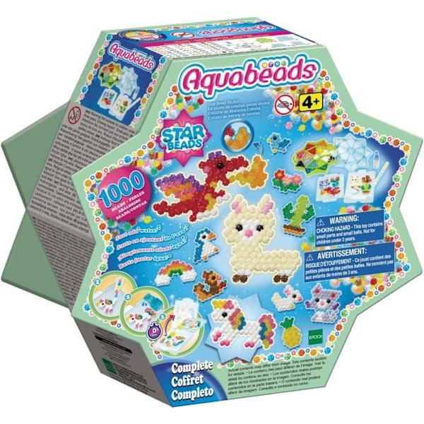 Aquabeads - 31601 - Studio för att skapa stjärnpärlor för barn Flerfärgad
