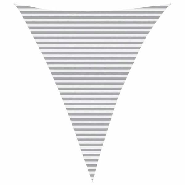 vidaXL Ljusgrå och vit skugga 4 x 5 x 5 m 42031207