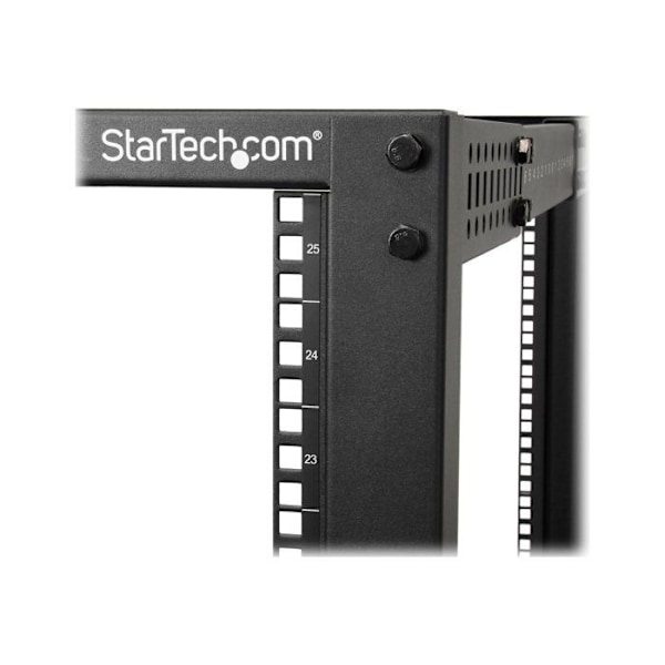 Server Rack - StarTech.com - 4POSTRACK25U - 25U - Justerbart djup - Svart