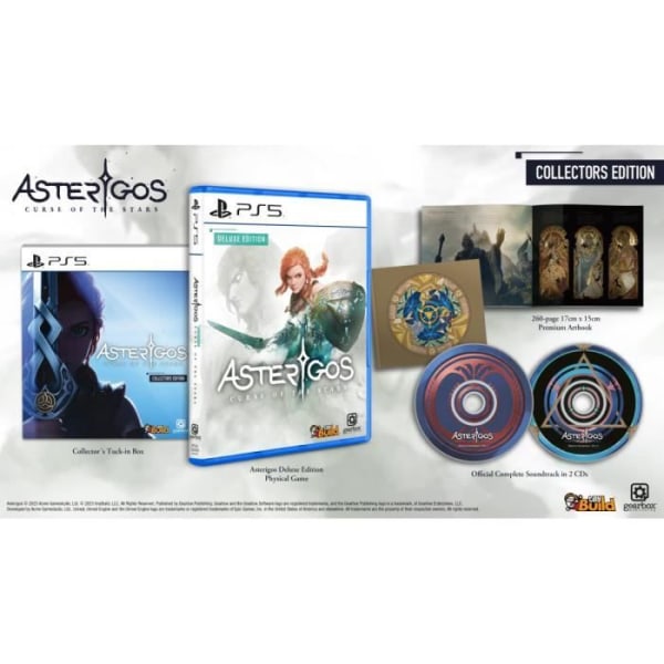 VideospelPS5-spel-Asterigos Curse of the Stars Collector's Edition PS5 - begränsade upplagor