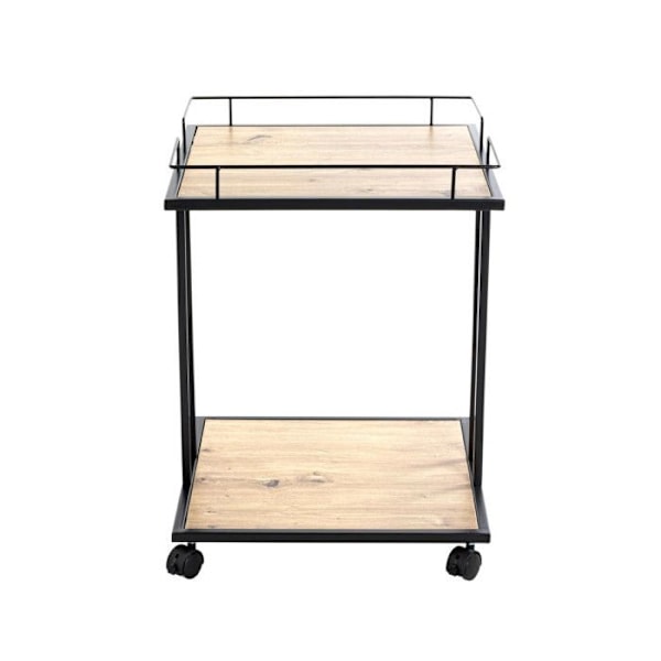 Desserte de Cuisine "Ascola" 60cm Svart & Ek
