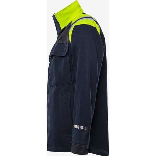 Reflekterande jacka Fristads 4965 MFA - Blå - L marinblå/gul hög synlighet