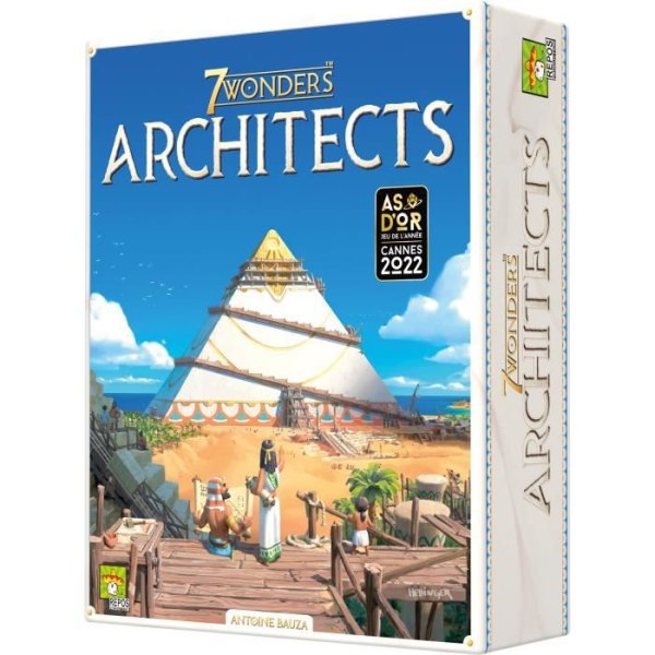 ASMODEE - 7 Wonders: Arkitekter - Ålder: 8+ - Antal spelare: 2-7 - Blandat - 25 minuter