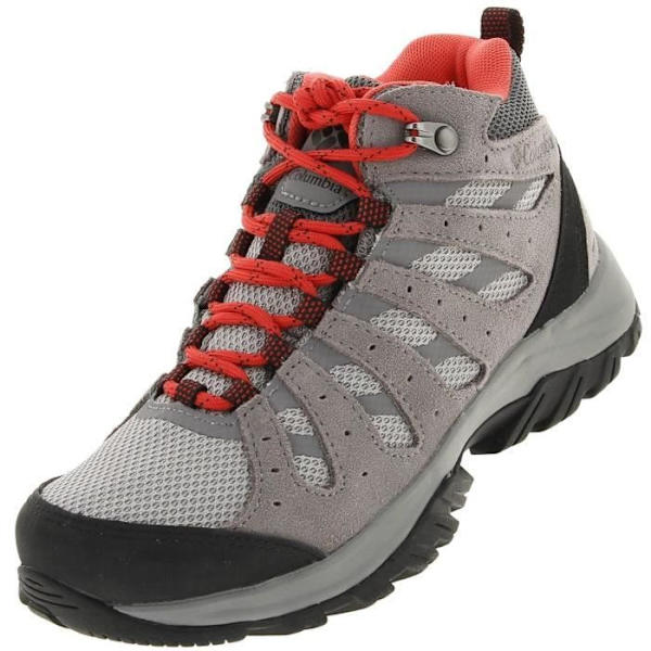 Vandringsskor - Columbia - Redmond III Mid Waterproof - Ljusgrå - Vuxen - Bergsklättring Ljusgrått 40