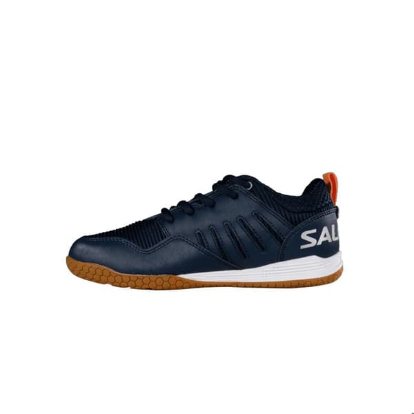 Salming Rival 2 barn trailskor marin nektarin 34