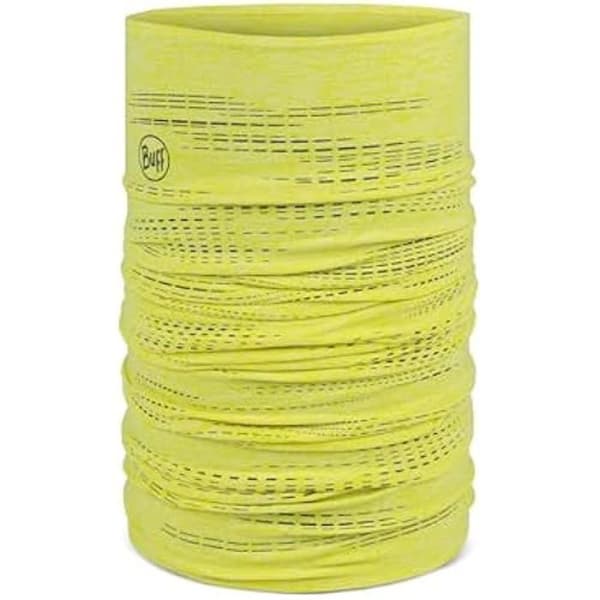 BUFF Dryflx Solid - Multifunktionell 360° reflexhalsduk, snabb torkning, 71% återvunnen - Gul Gul