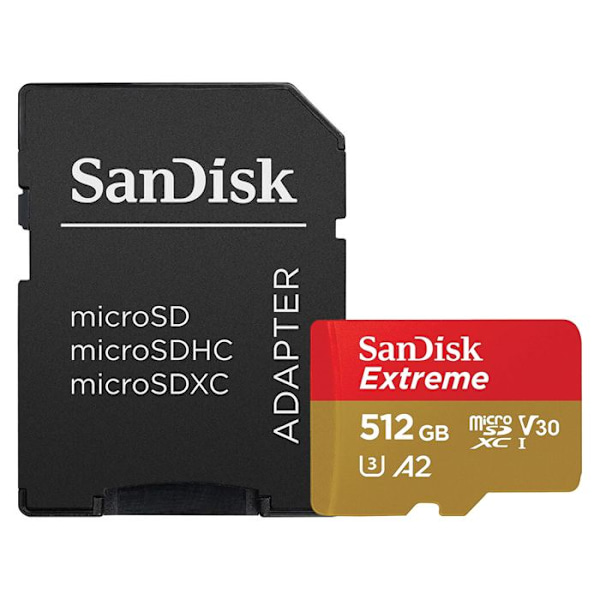 Minneskort - SANDISK - Extreme 32 GB - Klass 10 - Stöttålighet - Vattentät