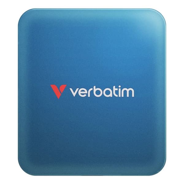 Verbatim SnapBack Extern SSD 1TB USB-C 3.2 Gen 2x2 2000MB/s Blå