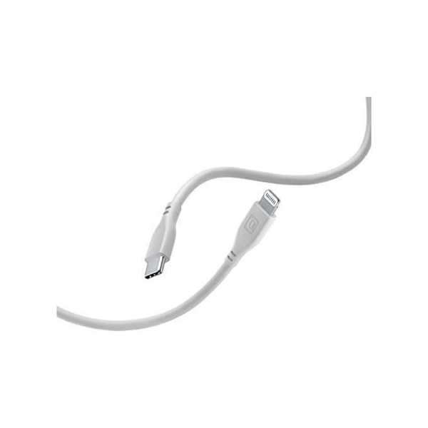 USB-C till Lightning-kabel - Cellularline - 120 cm - Silikon - Snabbladdning - Mjuk vid beröring