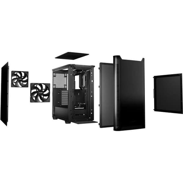 PC-chassi - BE QUIET! - Pure Base 501 - Mellanstor - Mini-ITX - Spelare