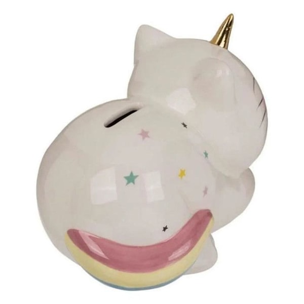 Tirelire - OOTB - Licorn Katt - Keramik - 17 x 12 cm - Mix - Barn