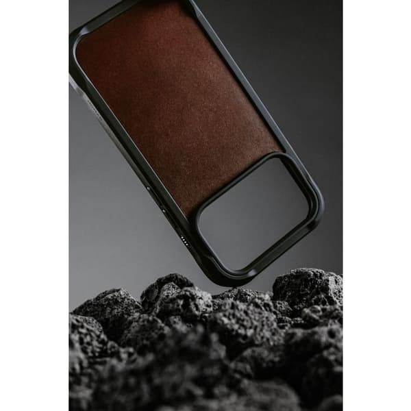 Robust läderfodral - NOMAD - iPhone 17 Pro - Rustik Brun - Horween Läder - Optimal skydd Rustik brun