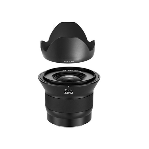 Zeiss Touit T* 12mm f/2,8 objektiv kompatibel med Sony E + solskydd