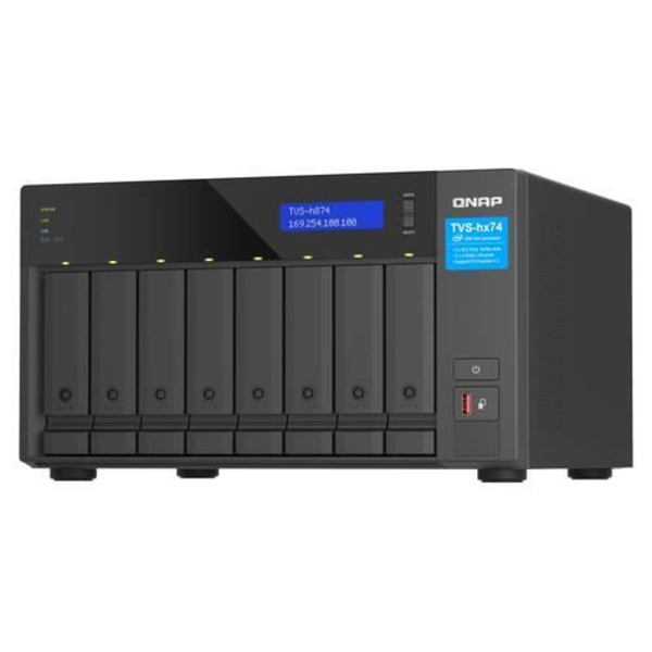NAS - QNAP - TVS-H874X - 8 Fack - Intel Core i5 - 64 GB RAM - Ethernet-LAN