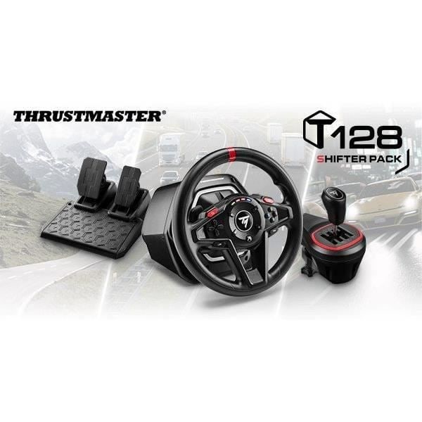 Spelratt - THRUSTMASTER - T128 X SHIFTER PACK - För Xbox Series XS Xbox One och PC - Svart och röd Svart och röd