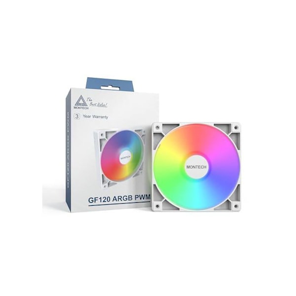 Montech GF120 ARGB PWM Vit