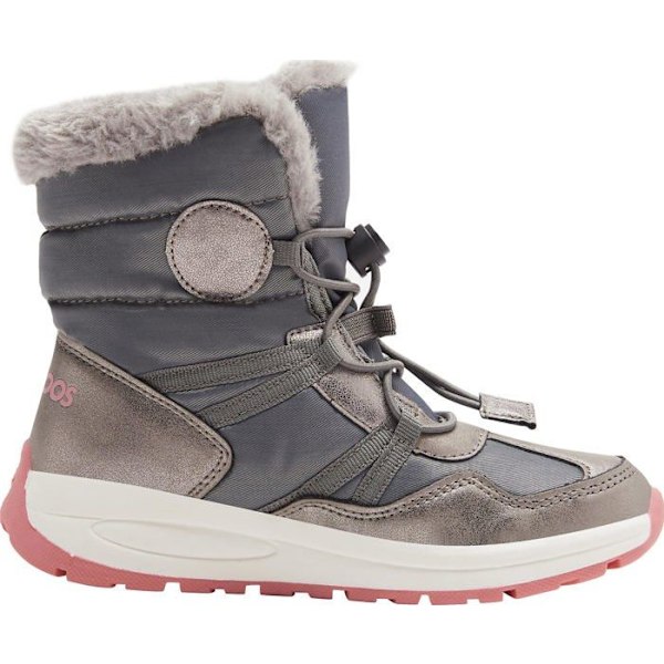 Känguruskängor - 18938-2082 - Girl KP-Ski RTX Boots Stålgrå, Dusty rosa 36