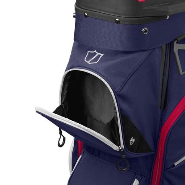 Wilson I-Lock Cart Golfbag blå