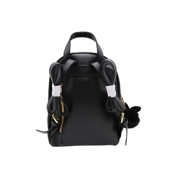 Barnryggsäck Nomadict Nekomimi Black Edition svart