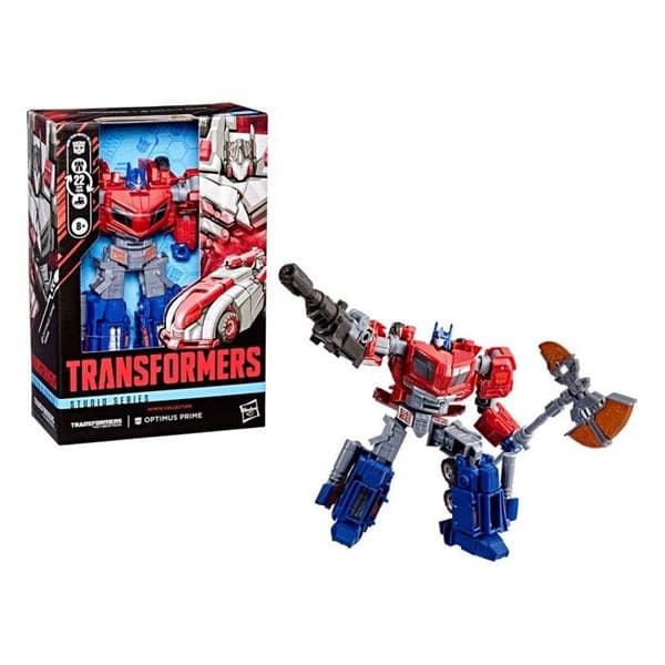 Hasbro - Transformers: War for Cybertron Studio Series Voyager Class - Figurine Optimus Prime 16 cm