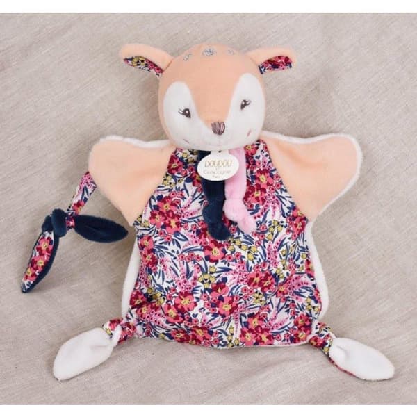 BOH'AIME Faon — Rosa doudou marionett | Doudou et Compagnie rosa
