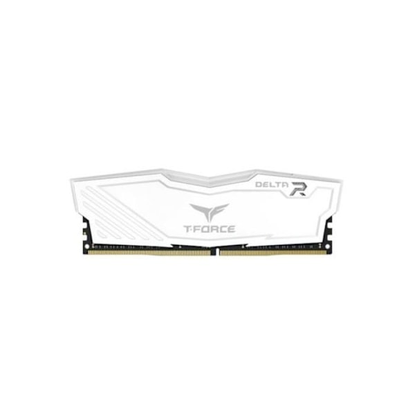 TEAMGROUP Team T-Force Delta RGB DDR4 spelminne, 2 x 8 GB, 3600 MHz, 288-stifts DIMM, vit