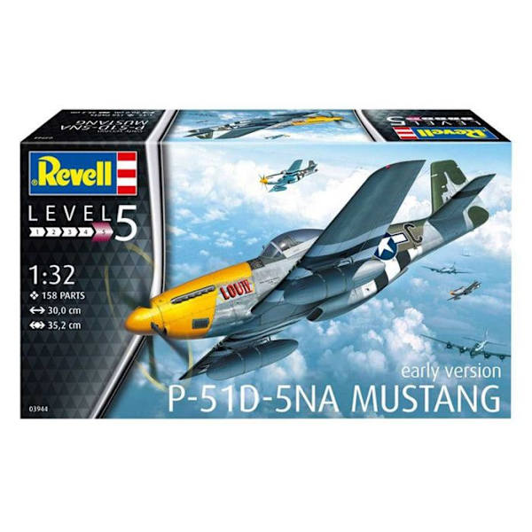 Modellflygplan: P-51D Mustang
