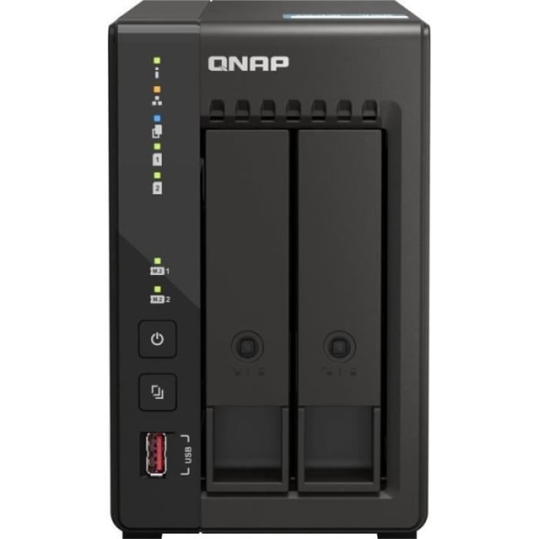 QNAP TS-253E-8G 2-bay NAS-server