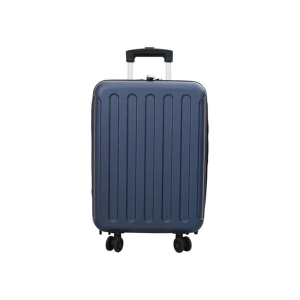 Modern rektangulär resväska - vidaXL - 34x23x55,5 cm - Mörkblå - Plast ABS - Rymlig förvaring Mörkblå