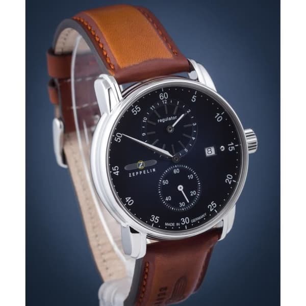 Zeppelin New Captain's Line Automatic 8622-3 — Herrklocka i silver Silver