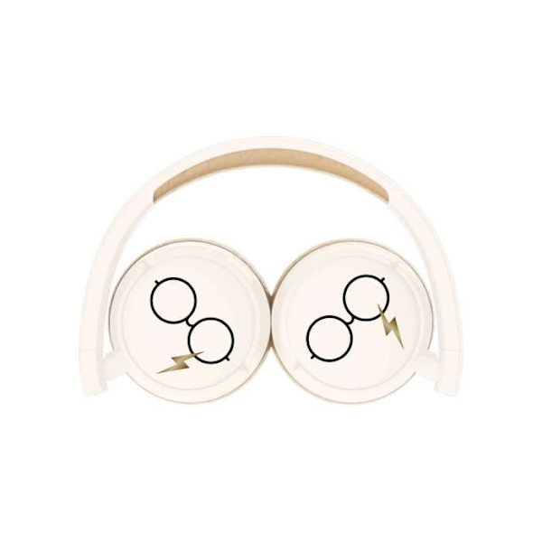 Lur hölje - Harry Potter - Trådlös - Bluetooth 5.0 - Batteritid 24h - Vit färg vit blå