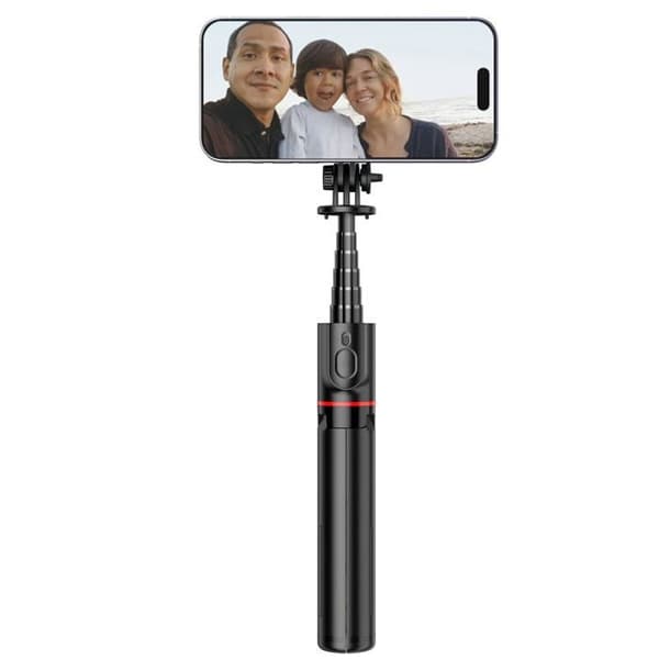Perche för Selfie - Tech-Protect L06S - Bluetooth - MagSafe - Svart Stativ