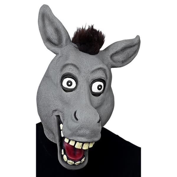 Grå Ekorre Latexmask - WIDMANN - För Karneval eller Halloween Grå