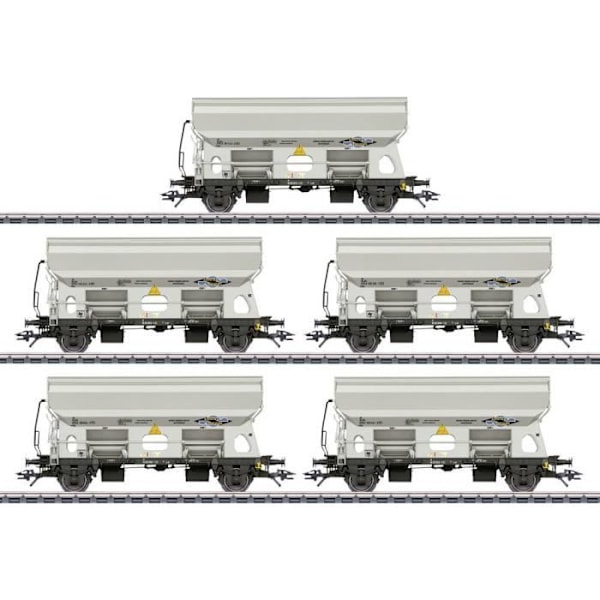 Märklin 046306 TDS svängtaksvagn från Armita Wagons Amsterdam BV, set om 5