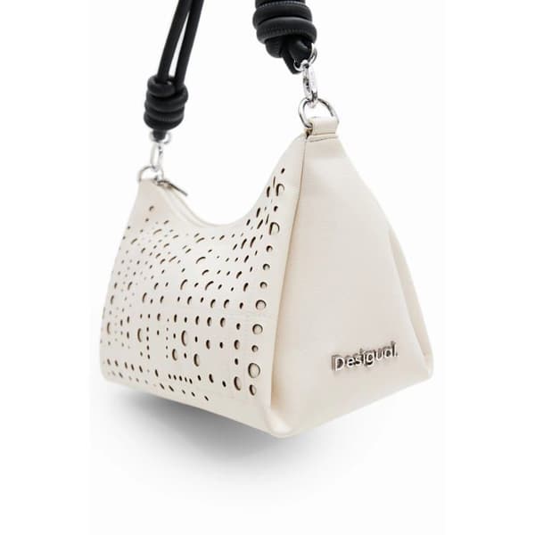 Väsk - Desigual - Bloomer Mayari - Kräm - 27x19x13 cm - 450g grädde