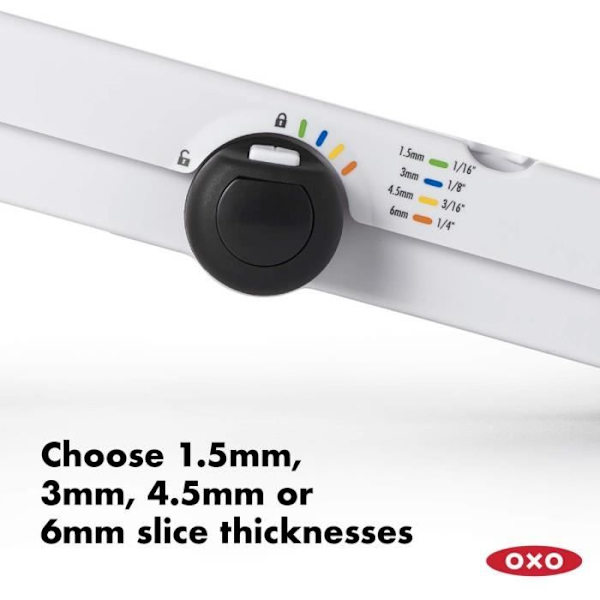 Oxo Good Grips 1071480 Mandolin i V med Kubfunktion - 1155700