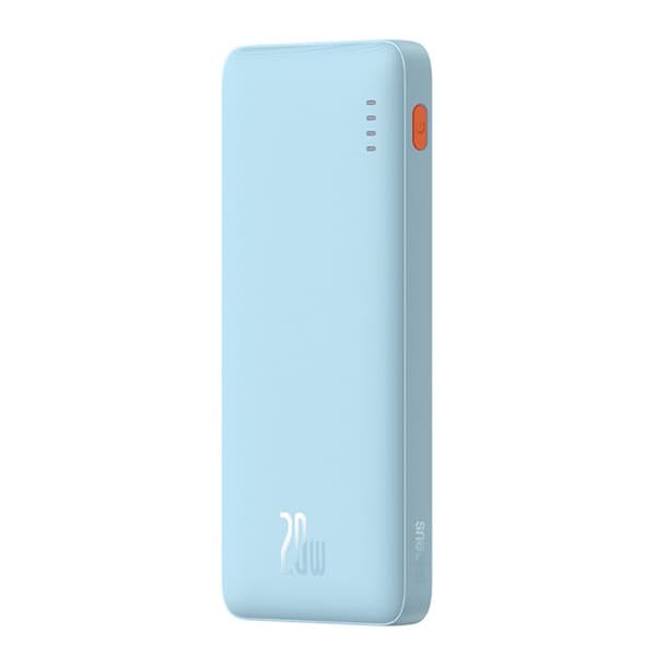 Extern USB-batteri - BASEUS - Airpow - 10000mAh - Typ-C - Micro-USB - 20W Galaxy Blue