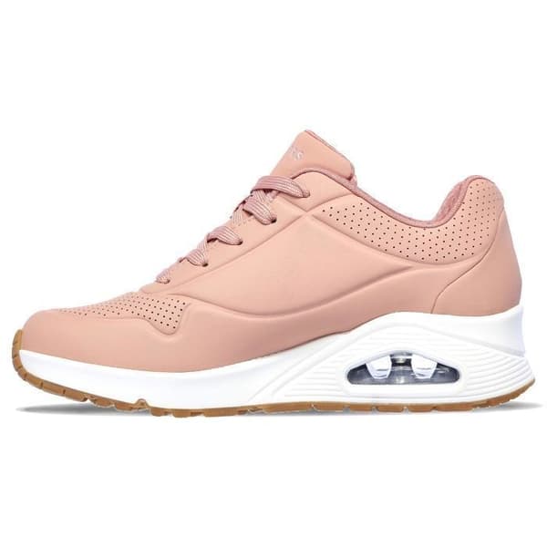 Uno Sneaker - SKECHERS - Durabuck - Spetsar - Dam - Rosa rosa 35 1/2