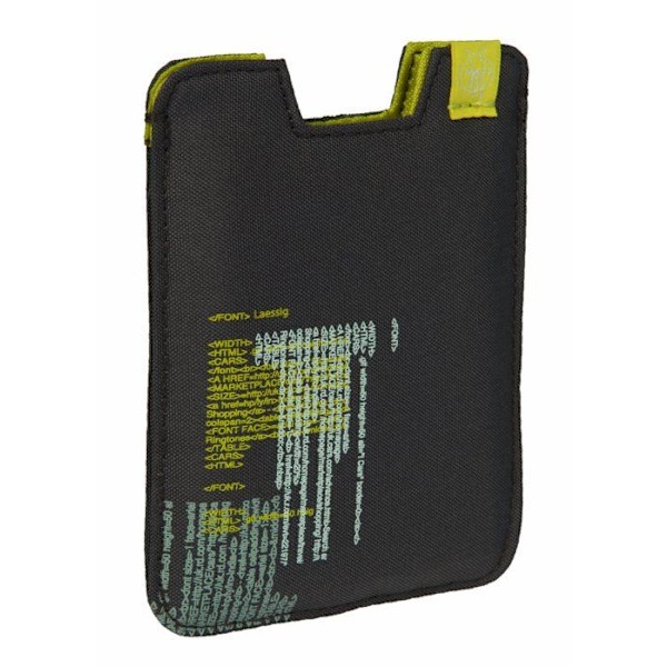 Lässig - LTHOPH13260 - Lassig smartphonefodral, skiffertext, 10 cm, Pocket Organizer