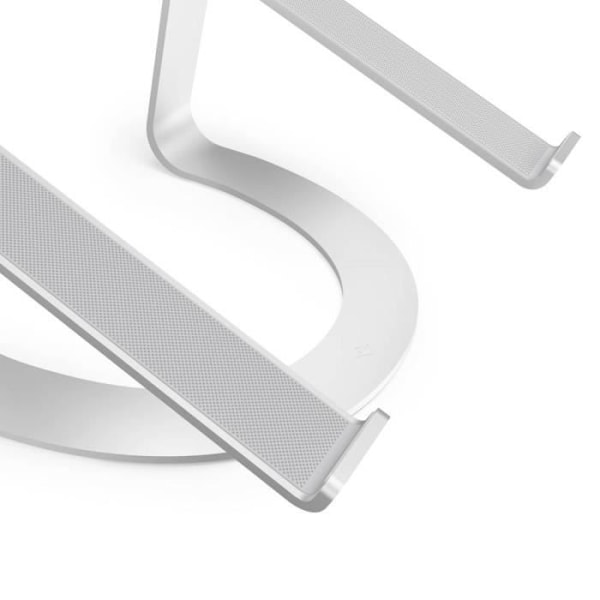 Laptopställ - TOLV SÖDER - Curve SE - Ergonomiskt - Aluminium - Silver