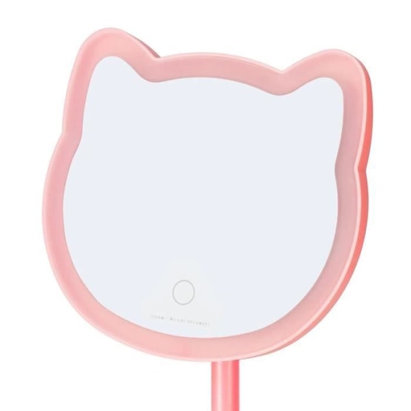 Makeup mirror - You Look Purrfect - DMR0001 - Justerbar belysning - Objektbas - Trådlös