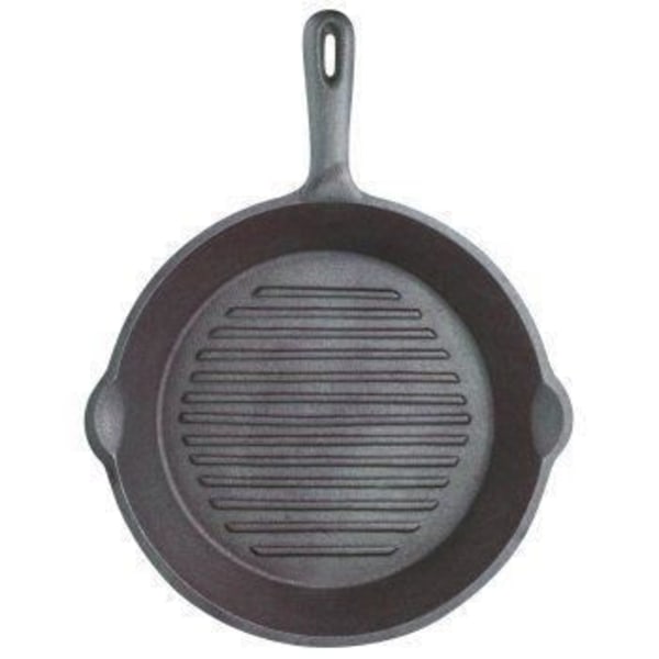 Stekpanna - Kitchen Craft - Clearview - Gjutjärn - 24 cm - Skalbar non-stick