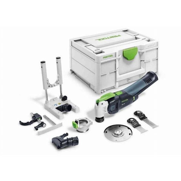 Oscillerande såg 18V Vecturo OSC 18 E-Basic-Set (utan batteri och laddare) + Systainerväska + tillbehör - FESTOOL - 576592