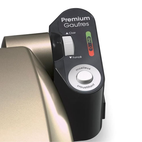 LAGRANGE Premium elektrisk våffelbryggare - 019122 - Taupe