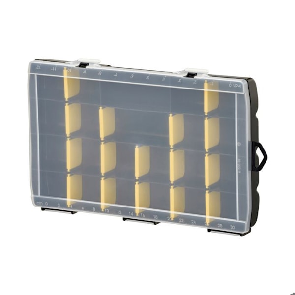Förvaringslåda - STANLEY - STST81681-1 - Avtagbara avdelare - Transparent lock