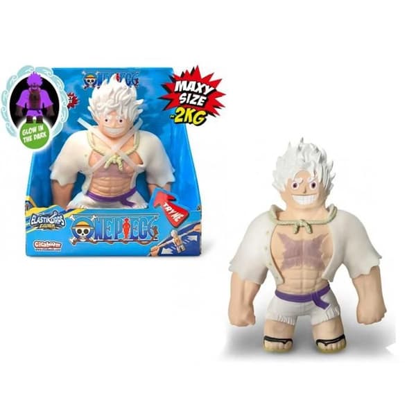Figurine - Elastikorps - Maxy Fighter One Piece Luffy G5 - Garanti 2 ans - Mixte - 2000g