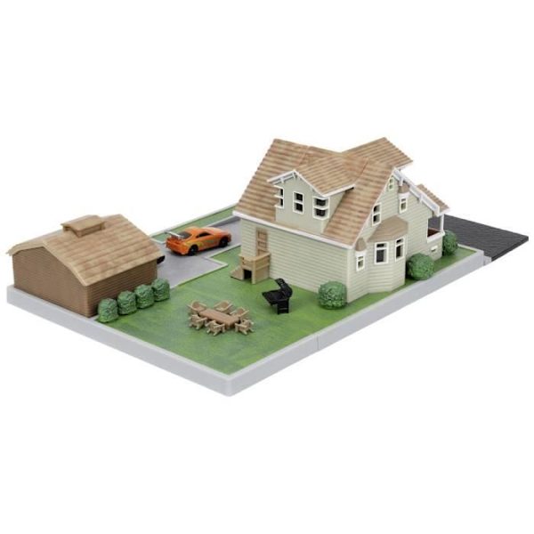 JADA TOYS F&F Nano Doms House Display Diorama 1:24 modellbil